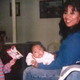 Melissa Lucio and her children
